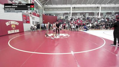 113 lbs Semifinal - Andres Garcia, Cardinal Gibbons vs Cade Riddle, Lakeway Christian Academy