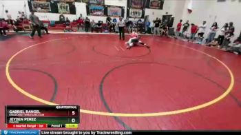 152 Boys Quarterfinal - Gabriel Rangel, Eaglecrest Wrestling Club vs Jeyden Perez, Pirates