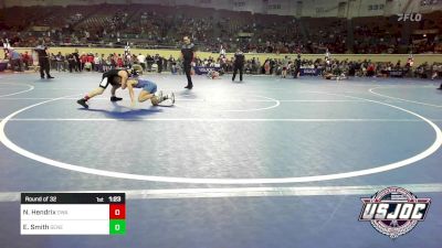 67 lbs Round Of 32 - Nolan Hendrix, Oklahoma Wrestling Academy vs Easton Smith, Seneca Youth Wrestling Club