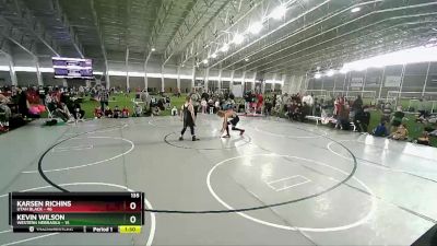 135 lbs Quarters & Wb (16 Team) - Kevin Wilson, Western Nebraska vs Karsen Richins, Utah Black