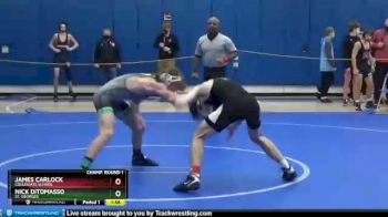 120 lbs Champ. Round 1 - James Carlock, Collegiate School vs Nick Ditomasso, St. Georges