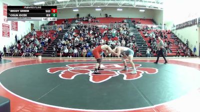 175 lbs Semifinal - Brody Grimm, Wadsworth vs Colin Jocek, Revere