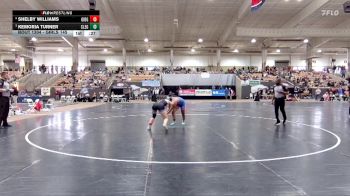 Girls 145 lbs Cons. Semi - Shelby Williams, Gibbs High School vs Kemoria Turner, Cleveland High School