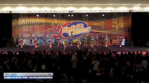 Florida Top Dog All Stars - Outlaws-Lakewood Ranch [2025 L3 Junior Day 1] 2025 Spirit Cheer Dance Grand Nationals & Cheer Nationals
