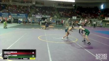 D 1 106 lbs Champ. Round 1 - Colton Lanier, Walker vs Brock Breaux, Holy Cross