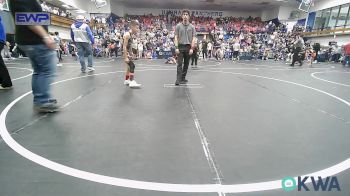 73 lbs Quarterfinal - Ezekiel Boyd, Harrah Little League Wrestling vs Bowen Smith, Red Ryder Wrestling Club