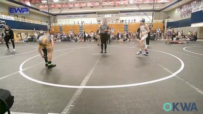 84 lbs Consolation - Kaden Hall, Team Guthrie Wrestling vs Easton Brown, Blackwell Wrestling Club