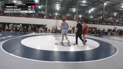 125 kg Cons. Semis - Bradley Hill, Oklahoma Regional Training Center vs Vincent Mueller, New York City RTC