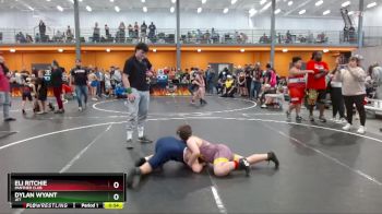 115 lbs Quarterfinal - Eli Ritchie, Panther Club vs Dylan Wyant, JET