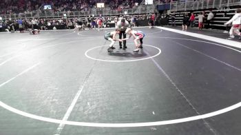 92 lbs Quarterfinal - Bo Allison, Bulls vs Asher Copeland, Springdale Youth Wrestling Club