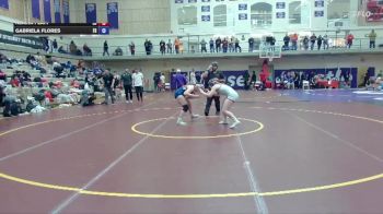 145 lbs Cons. Semi - Klaira Flatt, Linfield University vs Gabriela Flores, Fresno State