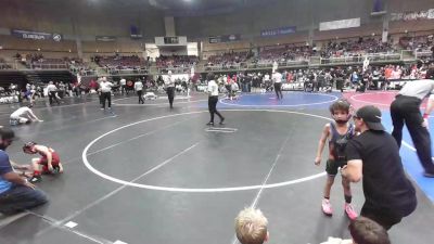 46 lbs Semifinal - Jayden Flores, Widefield WC vs Isaiah Lopez, Black Fox Wrestling Academy