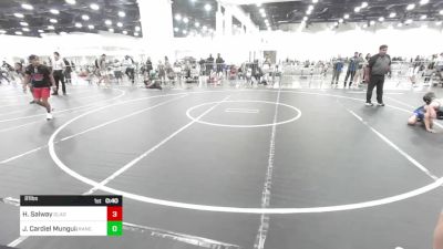 81 lbs Consi Of 8 #1 - Hale Salway, Gladiator Wrestling Academy vs Jonathan Rafael Cardiel Munguia, Rancho Bernardo WC