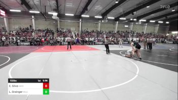 150 lbs Quarterfinal - Ethan Silva, Hayden vs Luke Grainger, Relentless Wrestling Club