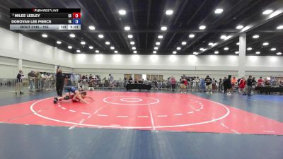 165 lbs Champ. Round 2 - Miles Lesley, GA vs Donovan Lee Pierce, VA