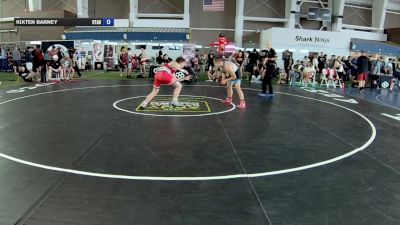 138 lbs Cons. Round 4 - Braxton Trimble, Utah vs Kixten Barney, Utah