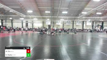 165 lbs Quarterfinal - William Etu, Wild Buffalo Wrestling Club vs Noah Ripley, OLWC