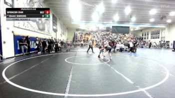 138 lbs Cons. Round 3 - Isaac Simkins, South Torrance vs Spencer Ohr, Westminster