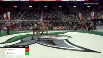 3A-120 lbs Cons. Round 2 - Creedon Newell, Worland vs Braxton Steiner, Rawlins