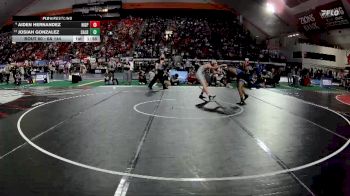 6A 144 lbs Champ. Round 1 - Josiah Gonzalez, Caldwell vs Aiden Hernandez, Highland