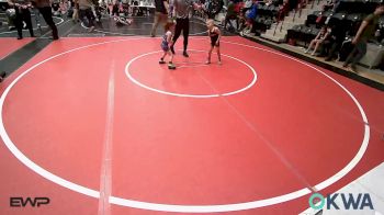 46 lbs Consi Of 8 #2 - Nicholous Hunt, Heat vs Kyson Miller, Wagoner Takedown Club