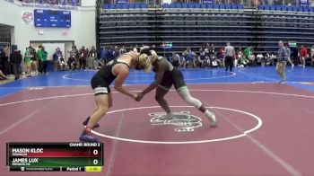 190 lbs Champ. Round 2 - Mason Kloc, Franklin vs James Lux, Mendon HS