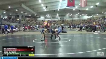 106 lbs Semis (4 Team) - Bo Dominguez, Battle Ground Academy vs Cole Gumlick, Lakeway Christian Academy