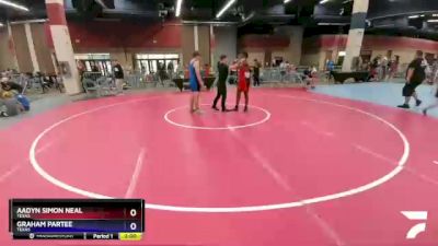 187 lbs Round 4 - Aadyn Simon Neal, Texas vs Graham Partee, Texas