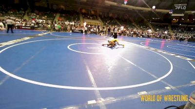 92 lbs Consi Of 16 #1 - Bo Buddemeyer, Unaffiliated, Bland, MO vs JULIUS MARK VILLAMIL, Socal Grappling Club