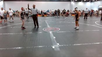 90 lbs Semifinal - Mitchell Martin, Sly Fox Wrestling Club vs Santiago Zapata, Woodland Wrestling