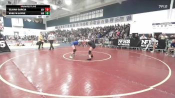 120 lbs Semifinal - Evelyn Lopez, Hamilton vs Eliana Garcia, Northview