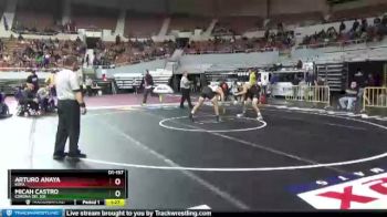 D1-157 lbs Semifinal - Micah Castro, Corona Del Sol vs Arturo Anaya, Kofa