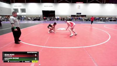 175A Quarterfinal - Sean Ross, Collinsville vs Kaymon Rhone, Neosho