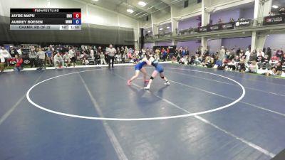 155 lbs Champ. Rd Of 32 - Jayde Mapu, Stallions Wrestling Club vs Aubrey Boesen, Minnesota