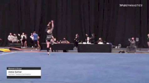 Abbie Sather - Women's Group, Northern Twistars Gymnastics - 2021 Women's Xcel Region 4 Championships