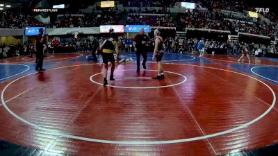 114 lbs Cons. Round 2 - Caleb Franck, Sidney Wrestling Club vs Braxton Foster, Team Champs