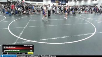 180 lbs Quarterfinal - Emma Thomas, TX vs Mackenzie Konanz, IN