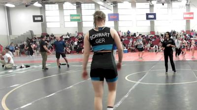 134 lbs Rr Rnd 1 - Olivia Fox, Journeymen WC vs Sophia Schwart, Germany