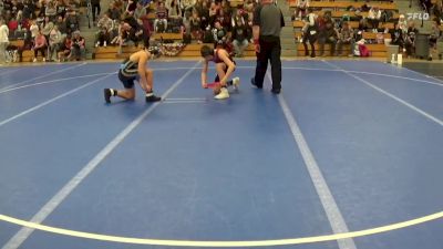 110 lbs Champ. Round 1 - Brady Oleson, Winneconne Youth Wrestling vs Evan Becker, Wabasha-Kellogg-Alma-Pepin