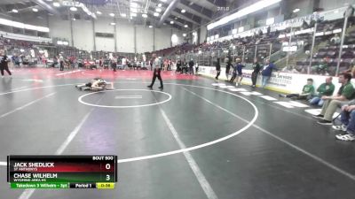 108 lbs Cons. Round 5 - Chase Wilhelm, Wyoming Area Hs vs Jack Shedlick, St Anthonys