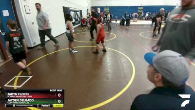 100-100+ Round 3 - Jayden Delgado, Cody Wrestling Club vs Jadyn Flores, Powell Wrestling Club