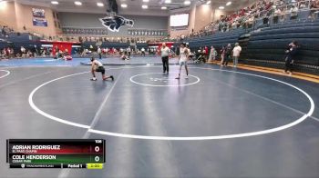 106 lbs Cons. Round 2 - Adrian Rodriguez, El Paso Chapin vs Cole Henderson, Cedar Park