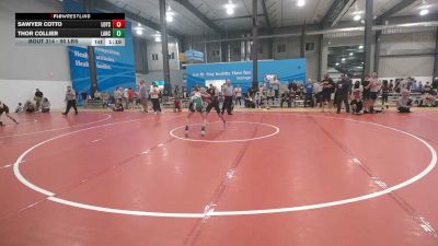 90 lbs Final - Sawyer Cotto, Loysville vs Thor Collier, Lancaster