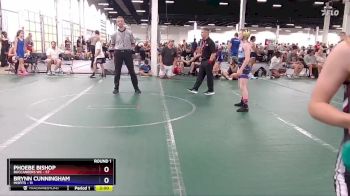 85-92 lbs Round 1 - Phoebe Bishop, Buccaneers WC vs Brynn Cunningham, Misfits