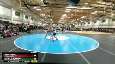 215 lbs Round 1 - John Marvel, Eastside United vs Rocky Fladeland, Stanley Wrestling Club