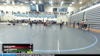 160 lbs Cons. Round 4 - Caleb Robinson, Corner Canyon vs Caleb Somers, Canyon Ridge