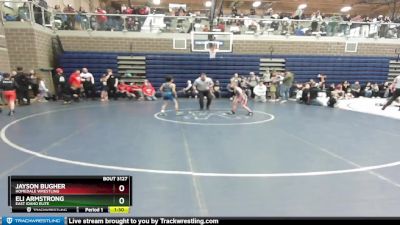 75 lbs Semifinal - Eli Armstrong, East Idaho Elite vs Jayson Bugher, Homedale Wrestling