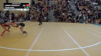 80 lbs Round 2 - Lennon Haskenhoff, Hammering Hawks vs Naomi Smith, Big Lake