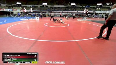 125 lbs Quarters & Wb (16 Team) - Duncan Stadler, Johns Hopkins vs Leland Camp, Reinhardt