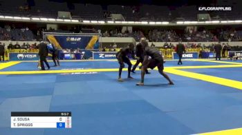 JACKSON SOUSA vs TIMOTHY-MICHAEL SPRIGGS 2018 World IBJJF Jiu-Jitsu No-Gi Championship